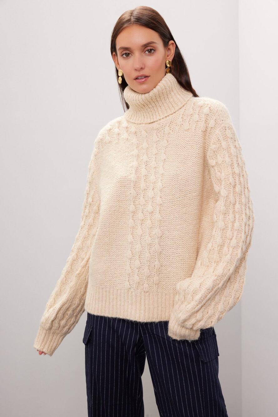 TOCCIN X RTR Popcorn Knit Sweater - Size Large